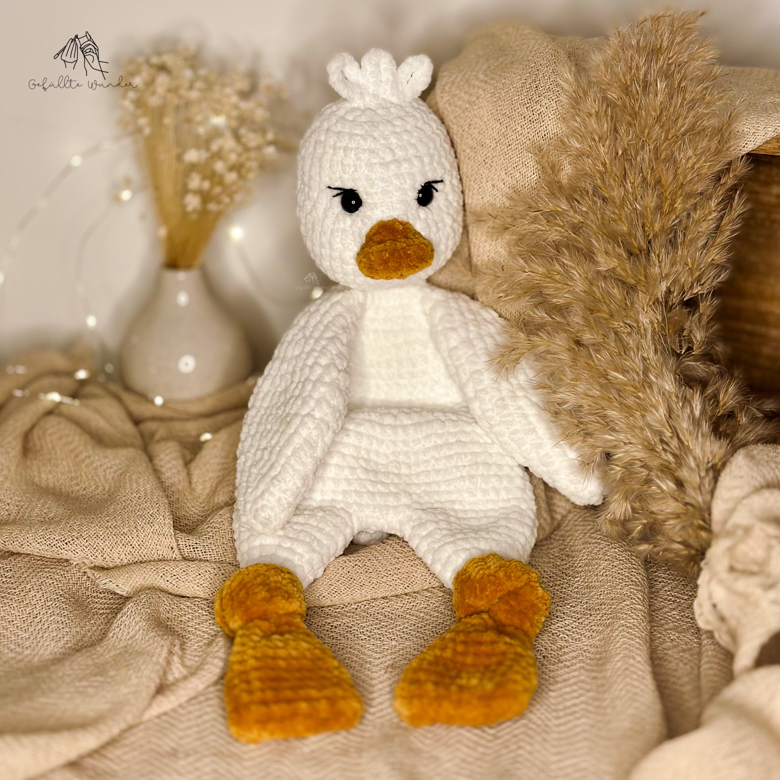 Schnuffeltuch Ente "Henry"